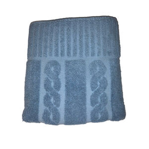 Gloria Vanderbilt Blue bath Towel One Size